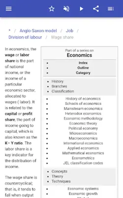 Economic theory android App screenshot 4